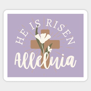 Alleluia! Ladies Easter Tee Sticker